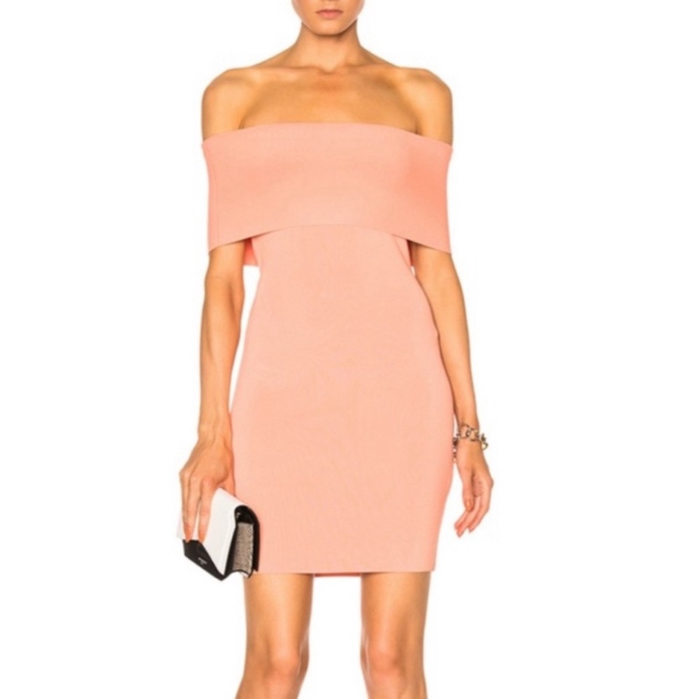 T by Alexander Wang Pink Peach Mini Dress